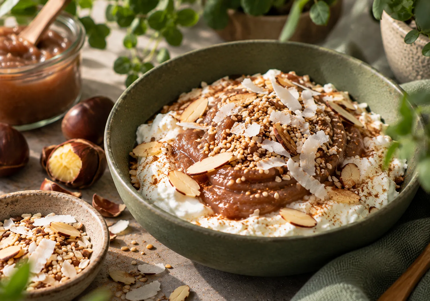 Magerquark mit Maronimus