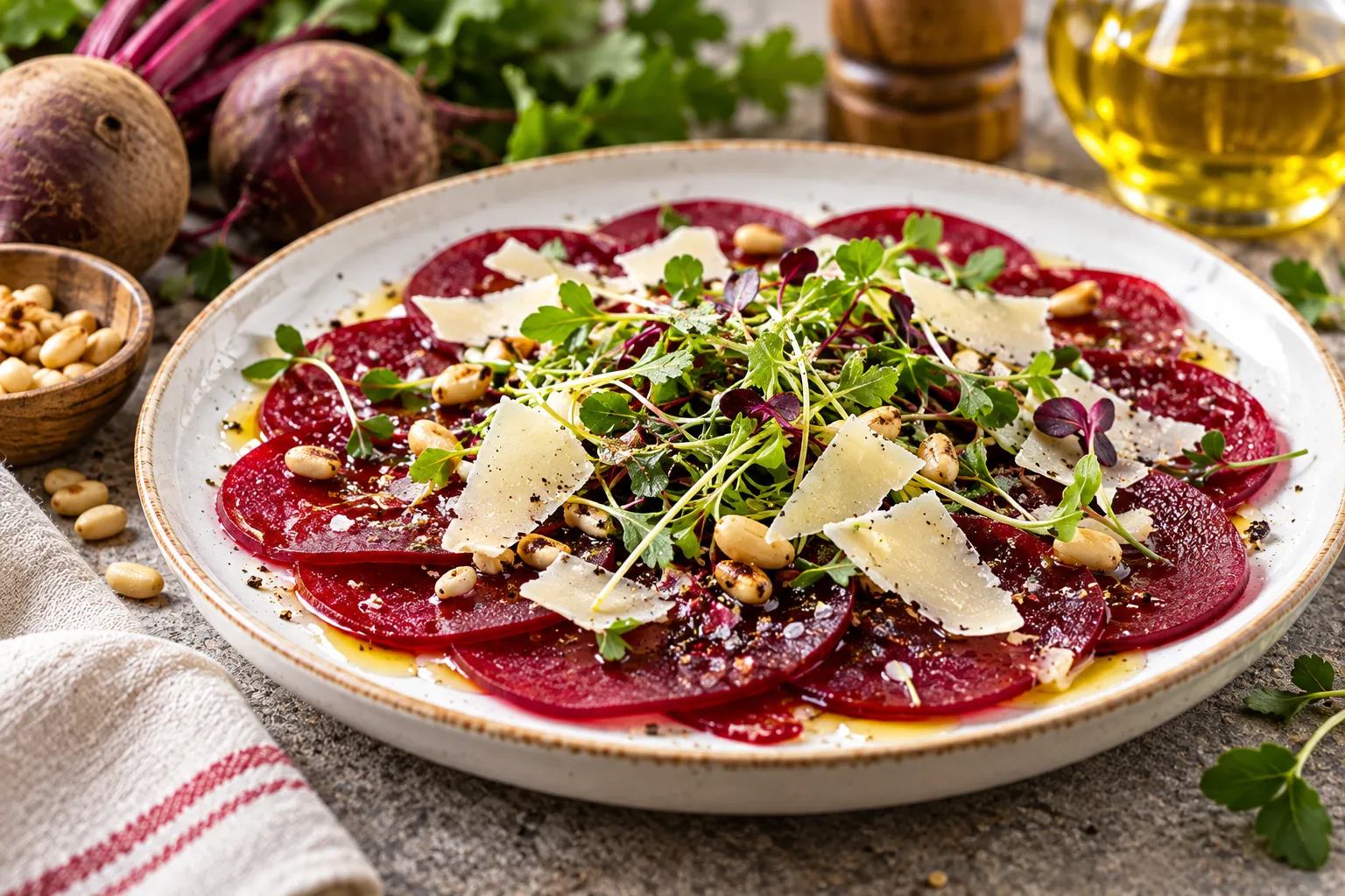 Rote-Bete-Carpaccio