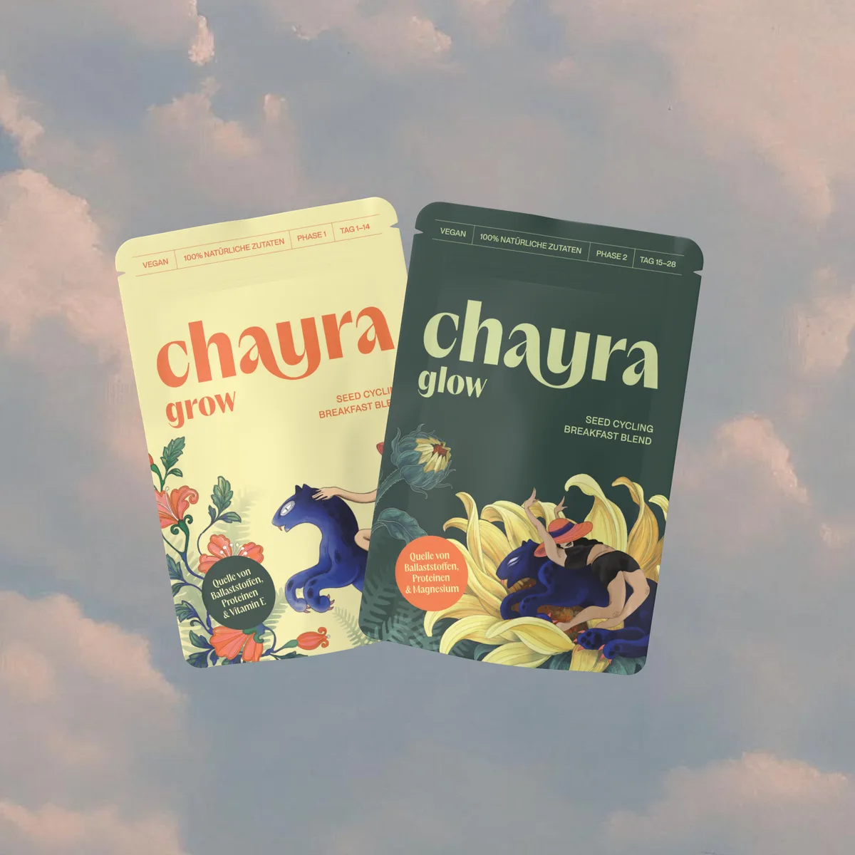 CHAYRA GROW und GLOW Beutel für den Einzelkauf